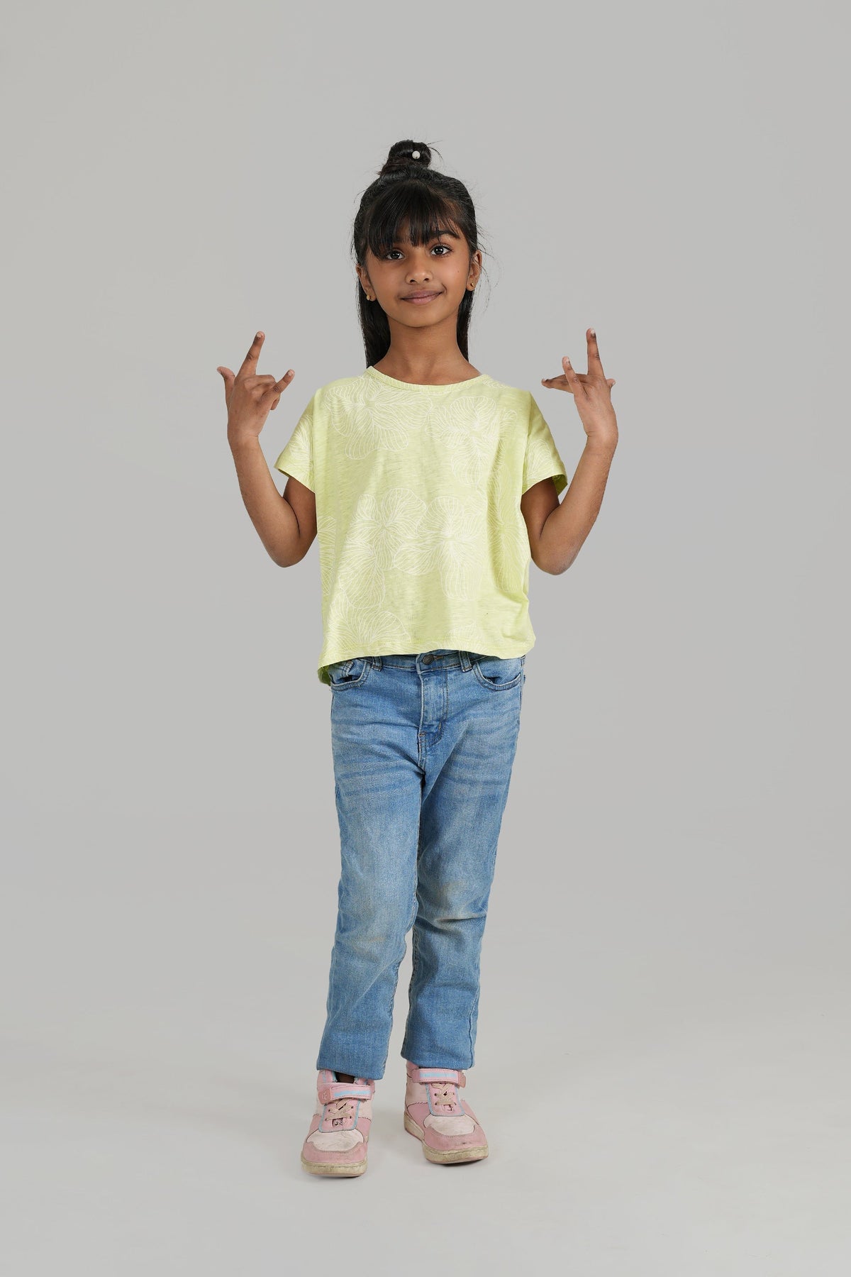 Girls Short Body T Shirt