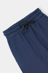 Vibrant Colorblock' Hoodie Set – Navy, Yellow & Green Pop