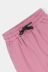 Dusty Rose Utility Tracksuit – Trendy Comfort with Cargo Style