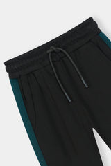 Boys Los Angeles Colorblock Hoodie & Jogger Set – Teal & Black