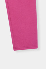 Bold Pink & White Colorblock Hoodie Set – Playful Street Style for girls