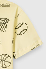 Sports Allover Printed Tracksuit