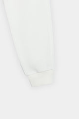 White Hoodie & Joggers Set – "PRJ:TRL Project: Trail Running" Graphic Tracksuit (unisex)