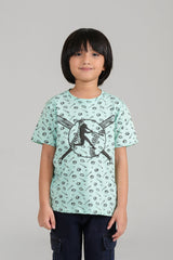 Baseball all over Printed T Shirt