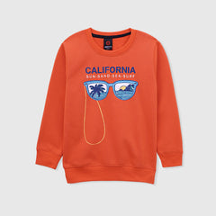 Kids Soft Cotton California Printed Fleece Tracksuit