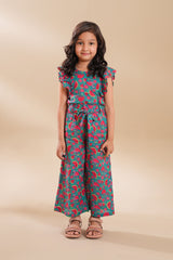 Digital Printed Lawn Jumpsuit