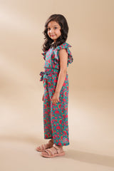 Digital Printed Lawn Jumpsuit