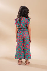 Digital Printed Lawn Jumpsuit