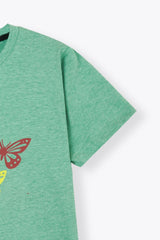 Butterfly Print T Shirt