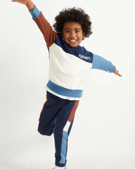 Kids Soft Cotton Fleece Pannels Tracksuit