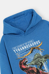 Blue Dinosaur Hoodie