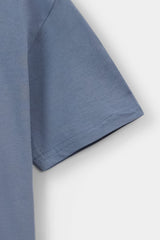 Boys "Never Give Up" Slogan Cotton T-Shirt