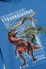 Blue Dinosaur Hoodie