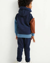 Kids Soft Cotton Fleece Pannels Tracksuit