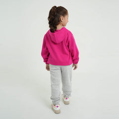 Girls Soft Cotton Printed Fleece Suit