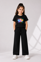 Girls’ LOVE Black Co-Ord Set