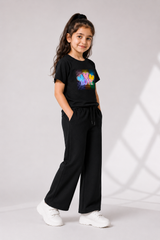 Girls’ LOVE Black Co-Ord Set