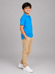 Kids Royal Blue Polo Shirt – Smart Casual Essential