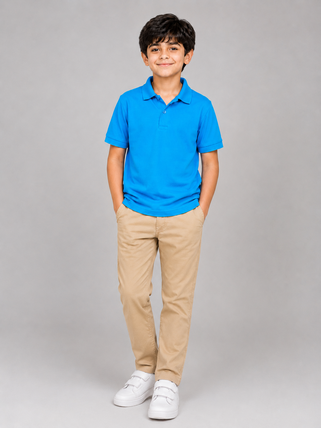 Kids Royal Blue Polo Shirt – Smart Casual Essential