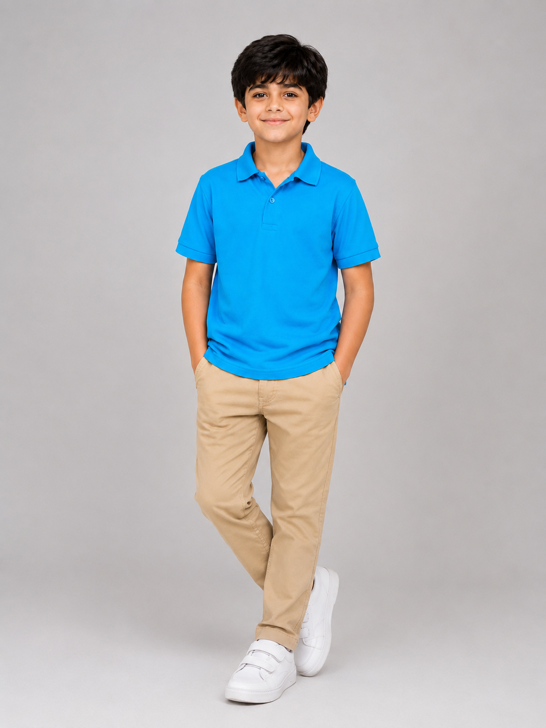 Kids Royal Blue Polo Shirt – Smart Casual Essential
