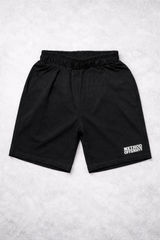 Kids Red “Method Offensive” T-Shirt  Black Shorts Set