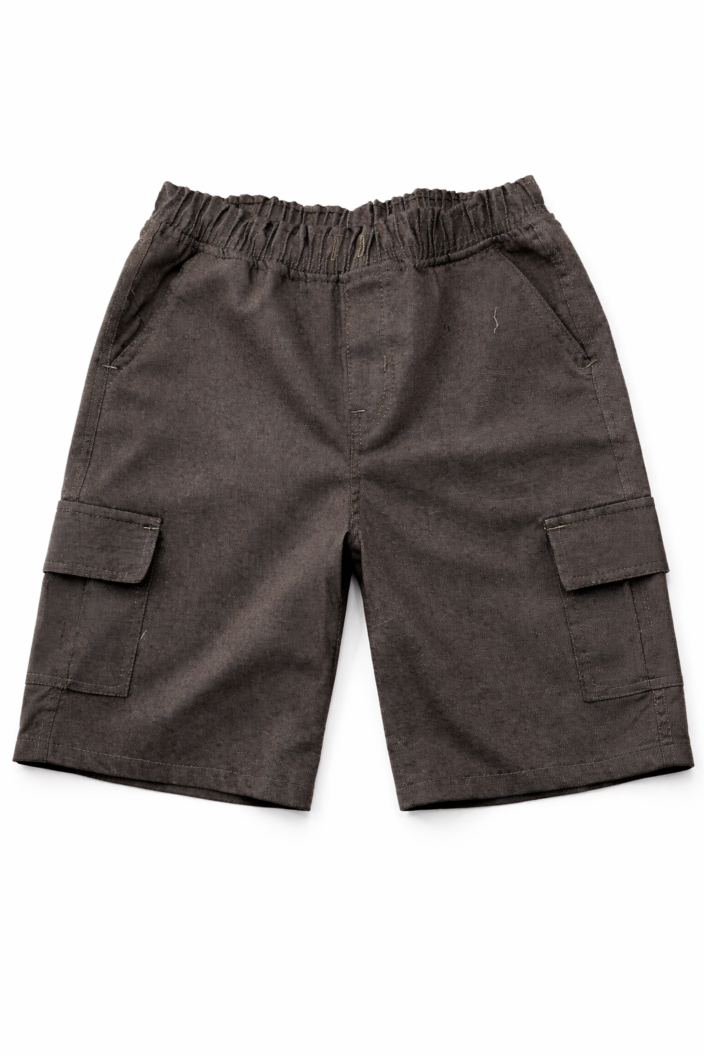 Kids Brown Cargo Shorts