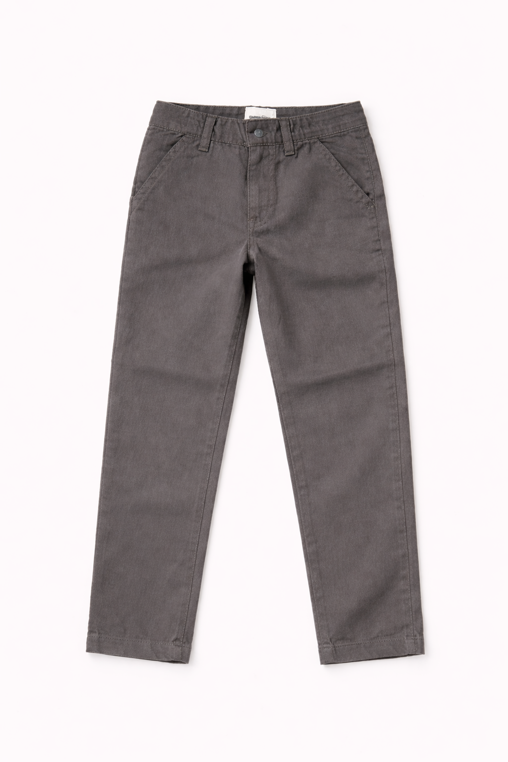 Kids Classic Grey Cotton Pants