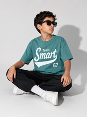 Team Smart 67 Kids Graphic T-Shirt – Teal