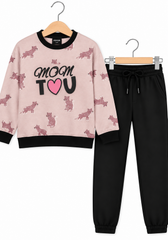 Premium Girls’ MOM T♥U Winter Co-Ord Set