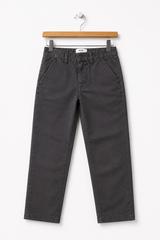 Kids Classic Grey Cotton Pants