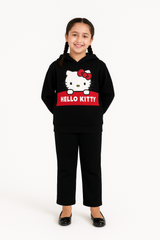 Hello Kitty Kids' Black Tracksuit Set