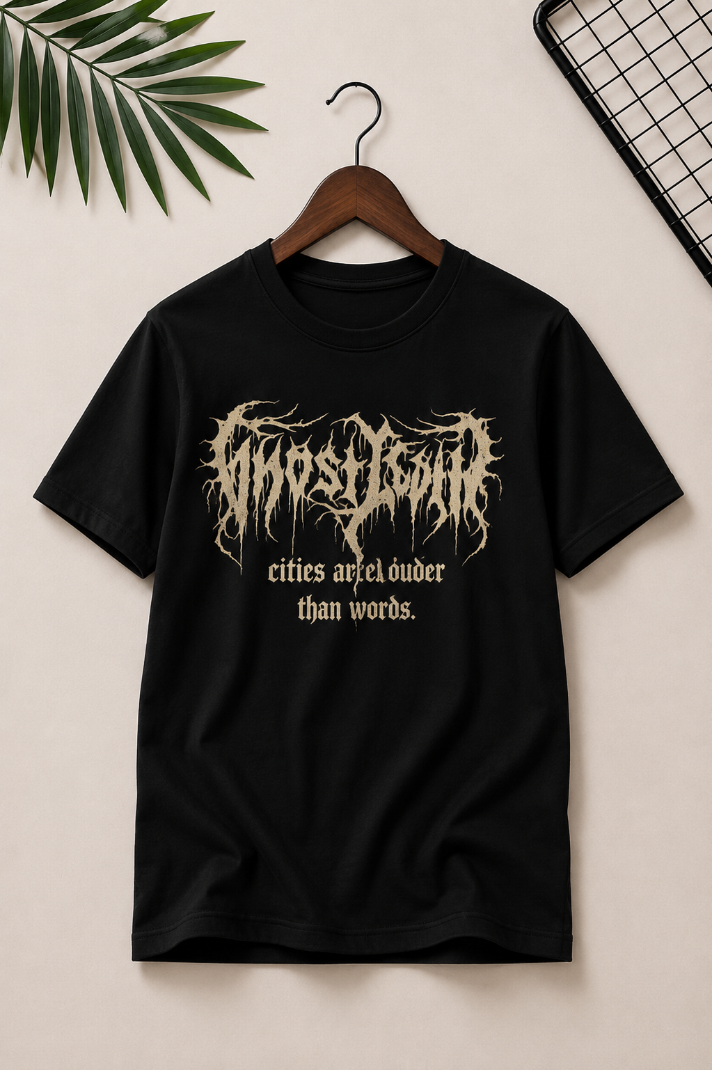 NoSpeak Graphic Tee – Black