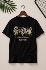 NoSpeak Graphic Tee – Black