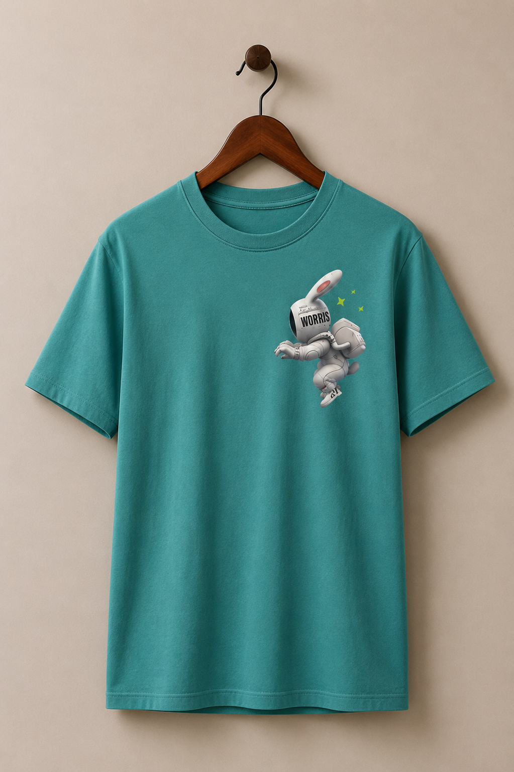 Space-Sage green shirt