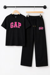 Kids Black GAP Co-Ord Set – Premium Cotton