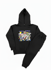 Signature Streetwear Graphic Hoodie and Jogger Set