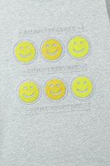 Embosed Smily T Shirt