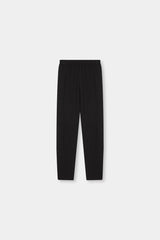 kids black plane trouser