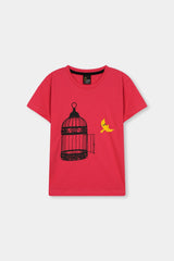 Freedom Bird Graphic Kids T-Shirt
