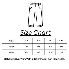 beige cargo trouser for kids