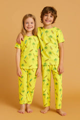 Unisex soft cotton all over printed Suit 2 piece